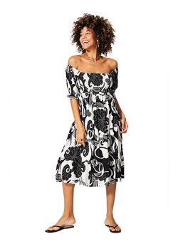 Aller Simplement Sukienka w kolorze czarno-białym ze sklepu Limango Polska w kategorii Sukienki - zdjęcie 174052260