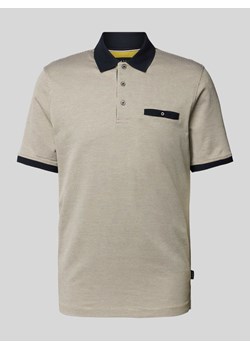 Koszulka polo z kieszenią na piersi ze sklepu Peek&Cloppenburg  w kategorii T-shirty męskie - zdjęcie 174052734