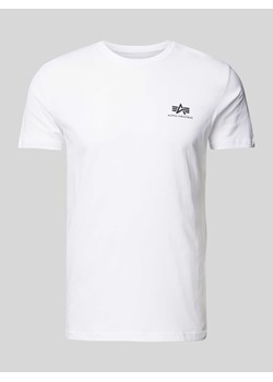 T-shirt z nadrukiem z logo ze sklepu Peek&Cloppenburg  w kategorii T-shirty męskie - zdjęcie 174052841