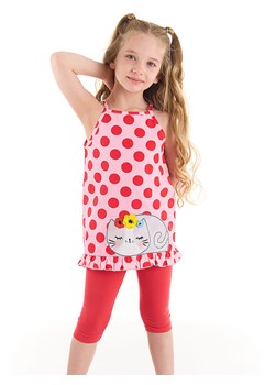 Denokids 2-częściowy zestaw &quot;Red Dotted&quot; w kolorze czerwono-jasnoróżowym ze sklepu Limango Polska w kategorii Komplety dziewczęce - zdjęcie 174053652