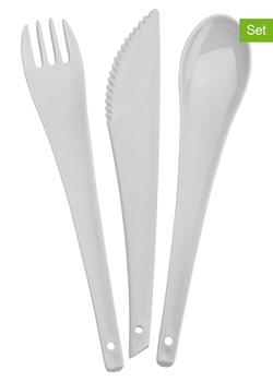 koziol Zestawy sztućców (2 szt.) &quot;Rio&quot; w kolorze szarym - dł. 19 cm ze sklepu Limango Polska w kategorii Sztućce - zdjęcie 174055014