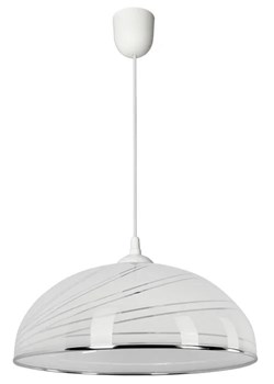 Biała lampa wisząca do kuchni - S736-Ankona ze sklepu Edinos.pl w kategorii Lampy wiszące - zdjęcie 174057300