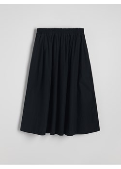 Reserved - Spódnica midi - czarny ze sklepu Reserved w kategorii Spódnice - zdjęcie 174060074