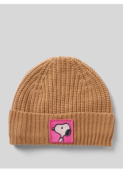 Czapka beanie z szerokim brzegiem ze sklepu Peek&Cloppenburg  w kategorii Czapki zimowe damskie - zdjęcie 174060230