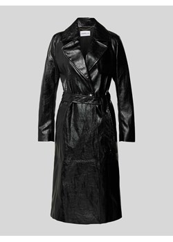 Płaszcz z imitacji skóry model ‘QUEEN’ ze sklepu Peek&Cloppenburg  w kategorii Płaszcze damskie - zdjęcie 174061281