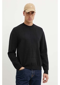 Armani Exchange sweter męski kolor czarny  6DZM6C ZM5AZ ze sklepu ANSWEAR.com w kategorii Swetry męskie - zdjęcie 174063204