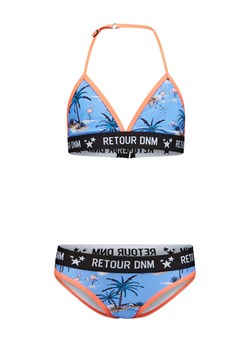 Retour Bikini &quot;Lavina&quot; w kolorze czarno-niebiesko-pomarańczowym ze sklepu Limango Polska w kategorii Stroje kąpielowe - zdjęcie 174064012