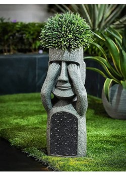 FLORIANE GARDEN Wazon w kolorze szarym - wys. 36 x Ø 20 cm ze sklepu Limango Polska w kategorii Wazony - zdjęcie 174068952