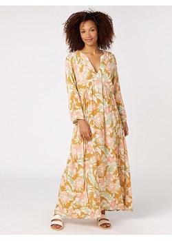 Rip Curl Sukienka &quot;Always Summer&quot; w kolorze pomarańczowym ze wzorem ze sklepu Limango Polska w kategorii Sukienki - zdjęcie 174071820