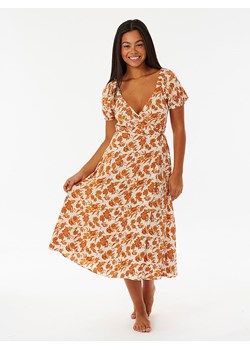 Rip Curl Sukienka &quot;Ocean Together&quot; w kolorze biało-pomarańczowym ze sklepu Limango Polska w kategorii Sukienki - zdjęcie 174071830