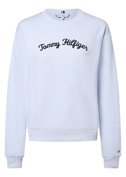 Tommy Hilfiger Bluza damska Kobiety Bawełna jasnoniebieski jednolity ze sklepu vangraaf w kategorii Bluzy damskie - zdjęcie 174072462