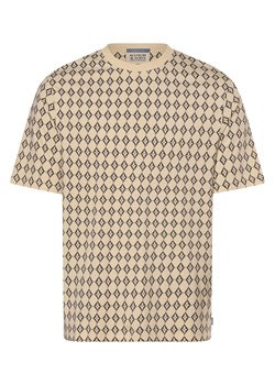 Scotch & Soda Koszulka męska Mężczyźni Bawełna piaskowy wzorzysty ze sklepu vangraaf w kategorii T-shirty męskie - zdjęcie 174072481