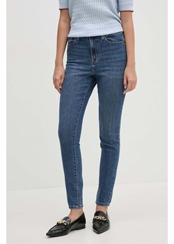 Dkny jeansy damskie kolor niebieski DJ4B4002 ze sklepu ANSWEAR.com w kategorii Jeansy damskie - zdjęcie 174073004