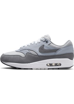 Buty męskie Nike Air Max 1 - Szary ze sklepu Nike poland w kategorii Buty sportowe męskie - zdjęcie 174073374