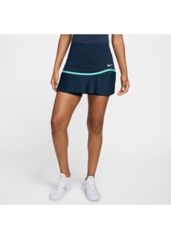 Damska spódnica tenisowa Dri-FIT Nike Advantage - Niebieski ze sklepu Nike poland w kategorii Spódnice - zdjęcie 174073421