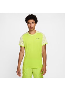 Męska koszulka do tenisa Dri-FIT NikeCourt Advantage - Zieleń ze sklepu Nike poland w kategorii T-shirty męskie - zdjęcie 174073450