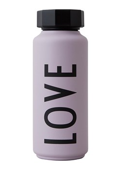 Design Letters Butelka termiczna &quot;Love&quot; w kolorze lawendowym - 500 ml ze sklepu Limango Polska w kategorii Kubki termiczne - zdjęcie 174075073