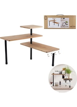 COOK CONCEPT Regał kuchenny w kolorze beżowo-czarnym - 43 x 27 x 43 cm ze sklepu Limango Polska w kategorii Regały i witryny - zdjęcie 174077032