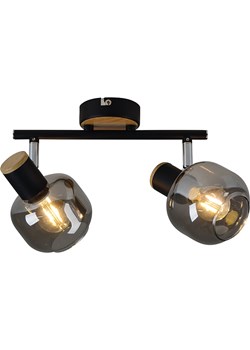 näve Lampa sufitowa &quot;Fumoso&quot; w kolorze szarym - szer. 31 cm ze sklepu Limango Polska w kategorii Oświetlenie - zdjęcie 174077074