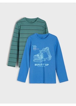 Sinsay - Koszulki 2 pack - zielony ze sklepu Sinsay w kategorii T-shirty chłopięce - zdjęcie 174078612