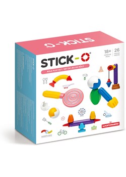 STICK-O 26-częściowy zestaw magnetyczny &quot;STICK-O Role Play&quot; - 18 m+ ze sklepu Limango Polska w kategorii Zabawki - zdjęcie 174079162