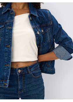 Mohito - Kurtka jeansowa - niebieski ze sklepu Mohito w kategorii Kurtki damskie - zdjęcie 174082171