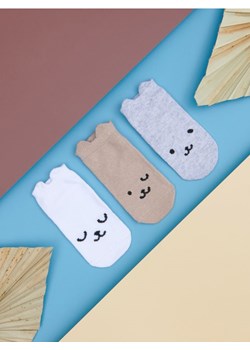 Sinsay - Skarpetki 3 pack - wielobarwny ze sklepu Sinsay w kategorii Skarpetki dziecięce - zdjęcie 174082544