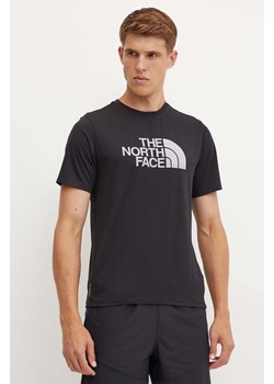 The North Face t-shirt sportowy 24/7 Easy kolor czarny gładki NF0A895KJK31 ze sklepu ANSWEAR.com w kategorii T-shirty męskie - zdjęcie 174083730