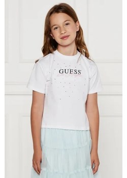 Guess T-shirt | Regular Fit ze sklepu Gomez Fashion Store w kategorii Bluzki dziewczęce - zdjęcie 174083902