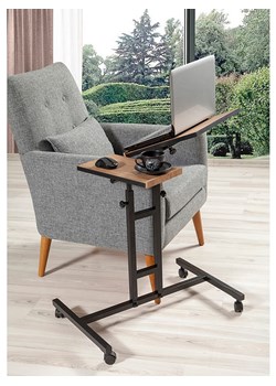 Scandinavia Concept Biurko "Glen" w kolorze brązowo-czarnym - 67 x 87 x 45,5 cm ze sklepu Limango Polska w kategorii Stoliki kawowe - zdjęcie 174084241