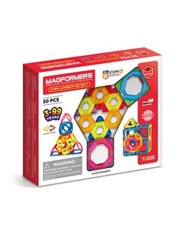 MAGFORMERS 30-częściowy zestaw magnetyczny &quot;Challenger&quot; - 3+ ze sklepu Limango Polska w kategorii Zabawki - zdjęcie 174084674
