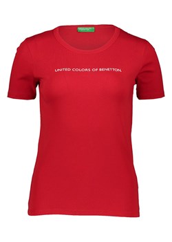 Benetton Koszulka w kolorze czerwonym ze sklepu Limango Polska w kategorii Bluzki damskie - zdjęcie 174085513
