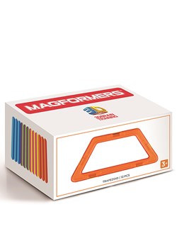 MAGFORMERS 12-częściowy zestaw magnetyczny &quot;Trapezoid&quot; - 3+ ze sklepu Limango Polska w kategorii Zabawki - zdjęcie 174085630