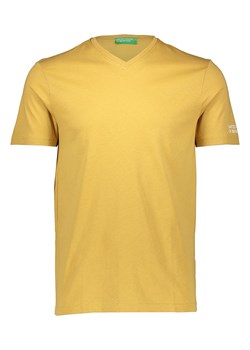 Benetton Koszulka w kolorze musztardowym ze sklepu Limango Polska w kategorii T-shirty męskie - zdjęcie 174086422