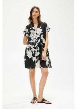 H & M - Kreszowana sukienka tunikowa - Czarny ze sklepu H&M w kategorii Sukienki - zdjęcie 174087871