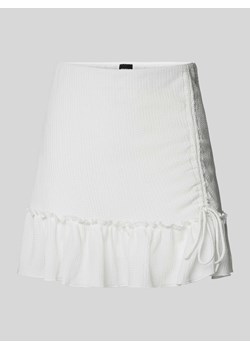 Spódnica mini z bocznym wiązaniem ze sklepu Peek&Cloppenburg  w kategorii Spódnice - zdjęcie 174088102