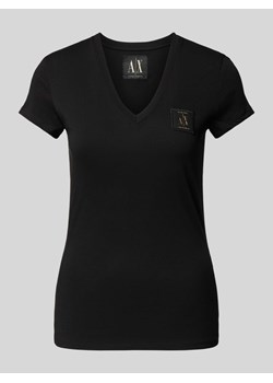 T-shirt z naszywką z logo ze sklepu Peek&Cloppenburg  w kategorii Bluzki damskie - zdjęcie 174088143