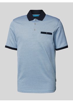 Koszulka polo z kieszenią na piersi ze sklepu Peek&Cloppenburg  w kategorii T-shirty męskie - zdjęcie 174088264