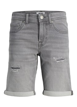 JACK &amp; JONES Junior Szorty dżinsowe &quot;Rick&quot; w kolorze szarym ze sklepu Limango Polska w kategorii Spodenki chłopięce - zdjęcie 174089863