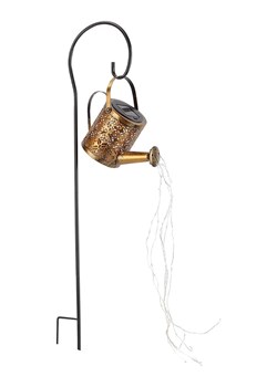lumisky Lampa solarna LED &quot;Arrosy&quot; w kolorze złotym na trzonku - 24 x 78 x 10 cm ze sklepu Limango Polska w kategorii Dekoracje i akcesoria ogrodowe - zdjęcie 174092054