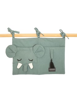 roommate Torba &quot;Elephant&quot; w kolorze ciemnoszarym do łóżeczka - 35 x 25 cm ze sklepu Limango Polska w kategorii Odzież dla niemowląt - zdjęcie 174092060