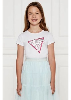 Guess T-shirt | Regular Fit ze sklepu Gomez Fashion Store w kategorii Bluzki dziewczęce - zdjęcie 174092780