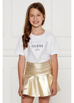 Guess T-shirt | Regular Fit ze sklepu Gomez Fashion Store w kategorii Bluzki dziewczęce - zdjęcie 174092783