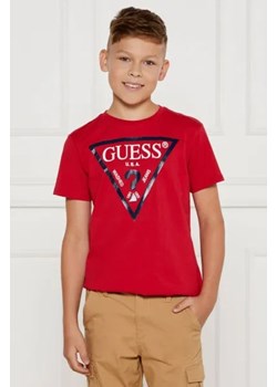 Guess T-shirt | Regular Fit ze sklepu Gomez Fashion Store w kategorii T-shirty chłopięce - zdjęcie 174092963