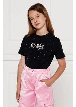 Guess T-shirt | Regular Fit ze sklepu Gomez Fashion Store w kategorii Bluzki dziewczęce - zdjęcie 174092982