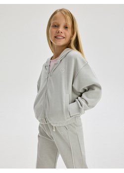 Reserved - Bluza z kapturem - jasnoszary ze sklepu Reserved w kategorii Bluzy dziewczęce - zdjęcie 174093371