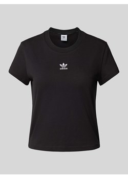 T-shirt z wyhaftowanym logo ze sklepu Peek&Cloppenburg  w kategorii Bluzki damskie - zdjęcie 174094061