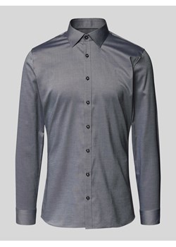 Koszula biznesowa o kroju super slim fit z oddychającego materiału Comfort Stretch ze sklepu Peek&Cloppenburg  w kategorii Koszule męskie - zdjęcie 174094091