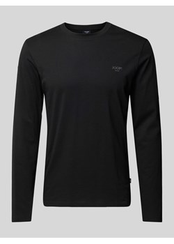 Bluzka z długim rękawem i nadrukiem z logo model ‘Alphis’ ze sklepu Peek&Cloppenburg  w kategorii T-shirty męskie - zdjęcie 174094093