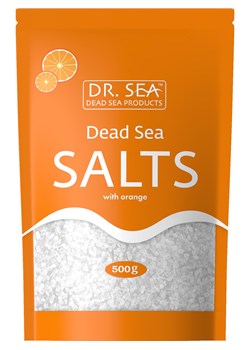 DR. SEA Sól z Morza Martwego &quot;Dead Sea Salt with Orange Extract&quot; - 500 g ze sklepu Limango Polska w kategorii Maski do twarzy - zdjęcie 174094184